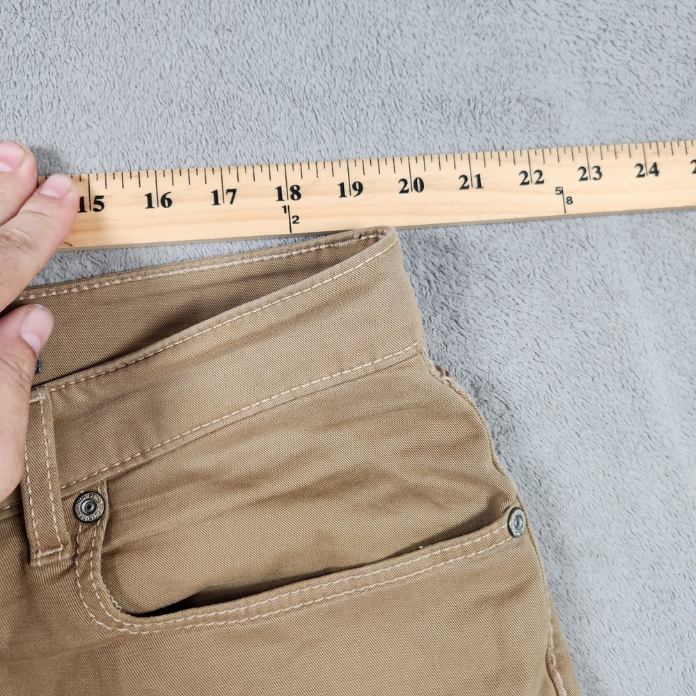 BKE Seth Straight Leg Khaki Pants Mens size 38x28 Tan Cotton Stretch Chino - Picture 6 of 12